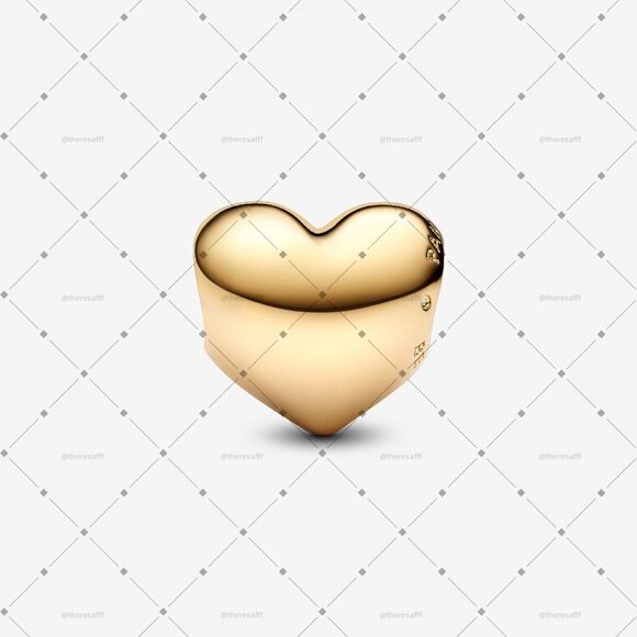 Pandora Be Love Engravable Heart Charm - Picture 3 of 5